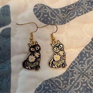 Cat earrings